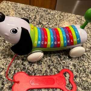 Leapfrog ABCs dog Colorful Pull Toy